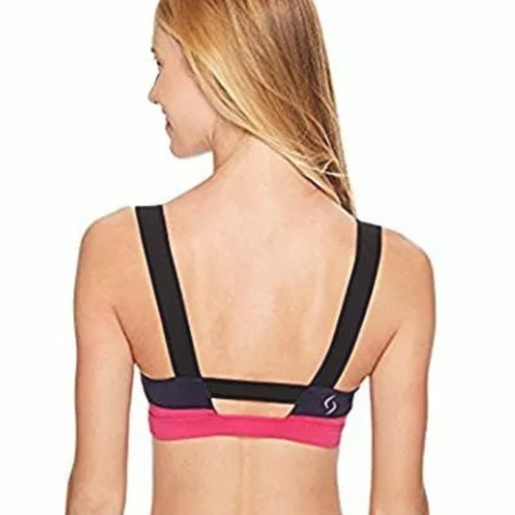 Brooks Moving Comfort Collection Hot Shot sports bra xs Navy NWT - Picture 8 of 8